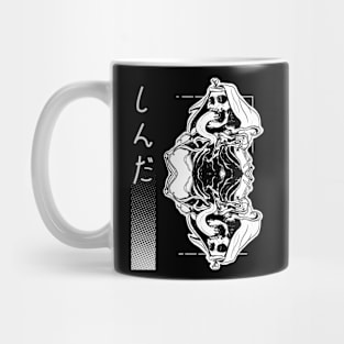 The Prayer black Mug